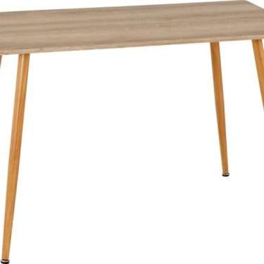 Oak Veneer/ Oak Effect Dining Table - BEAR